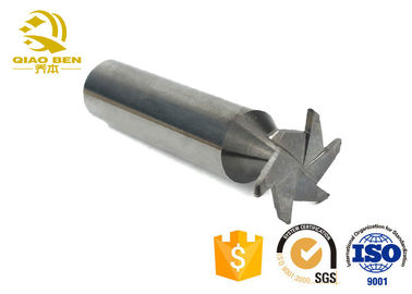 CNC Machining HRC45 T Slot End Mill Cutter Multi - Edged For Dry Cutting