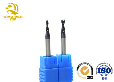 Spiral Carbide CNC End Mill Cutter , 4 Flutes Flat Cnc Milling Cutting Tools