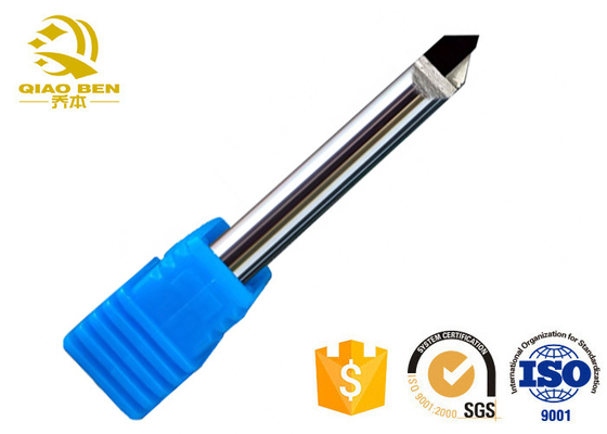 Aluminum Alloy High Gloss Pcd Milling Cutter 10mm Shank Diameter