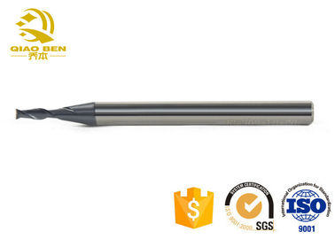 Spiral Carbide CNC End Mill Cutter , 4 Flutes Flat Cnc Milling Cutting Tools