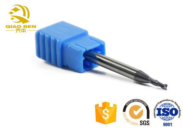 Spiral Carbide CNC End Mill Cutter , 4 Flutes Flat Cnc Milling Cutting Tools
